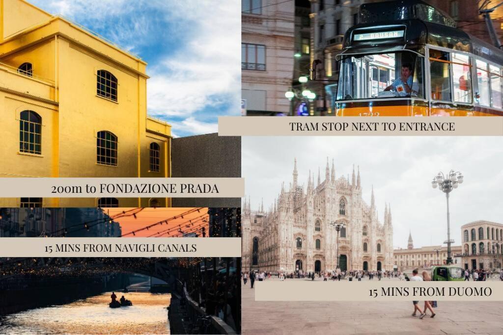 Bastia Rm Scalo Romana Prada Bocconi Ieo Ied Forum Assago Duomo15Min Milan Bagian luar foto